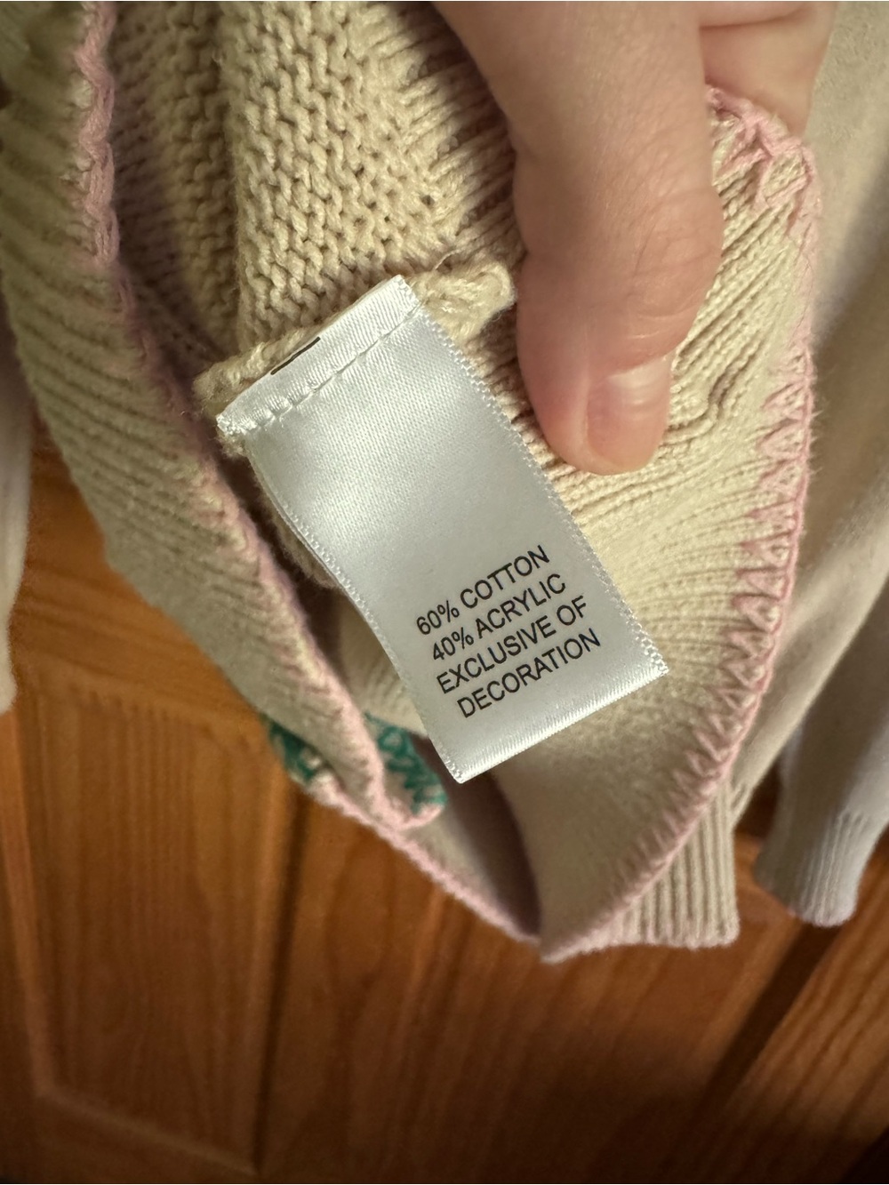 XO KR by Kerri Rosenthal Heart Cardigan — Size M - Picture 9 of 10